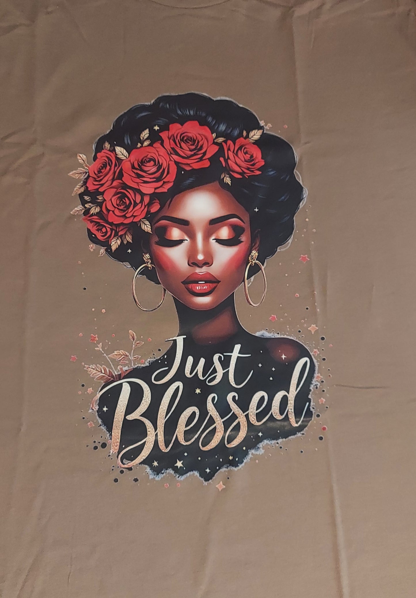 T-shirt Just Blessed