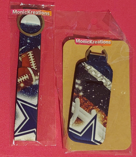 Wristlet Lanyards with lipstick holder keychains