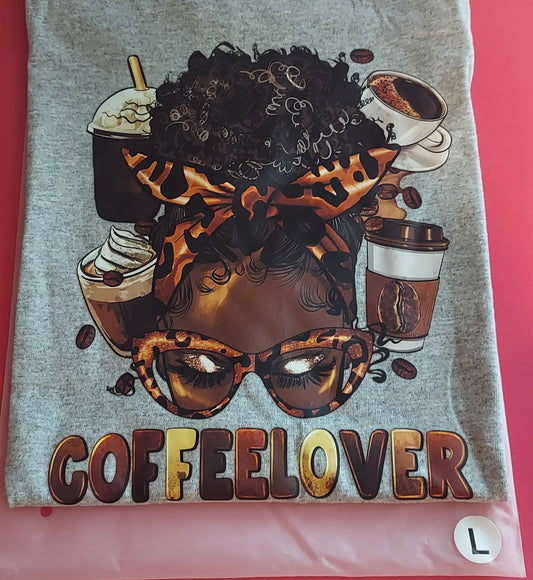Short sleeve t-shirt "Coffee Lover"