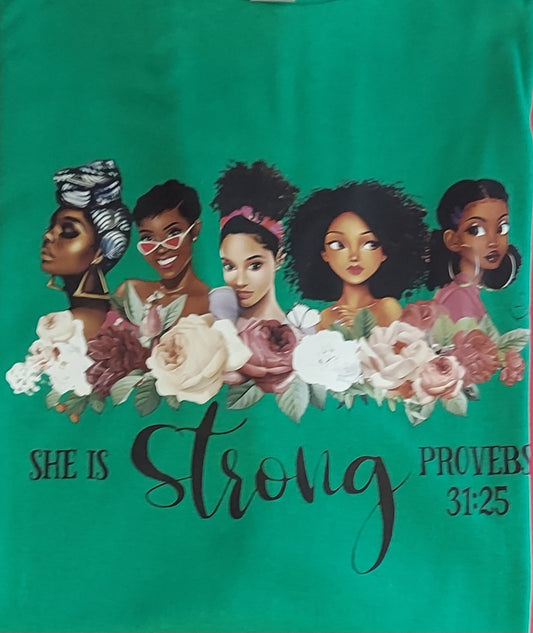 T-shirt Strong Sista